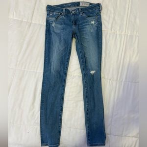 AG-ED DENIM SUPER SKINNY ANKLE JEANS ✨